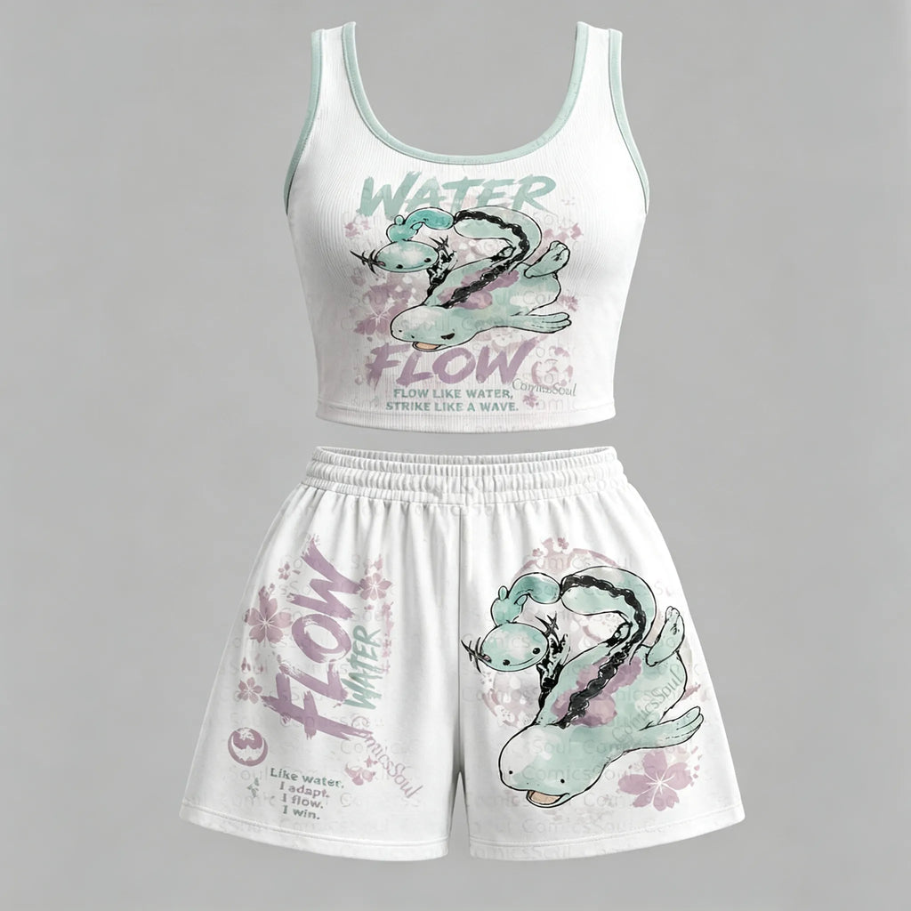 Pokémon Vest and shorts Two-Piece Set