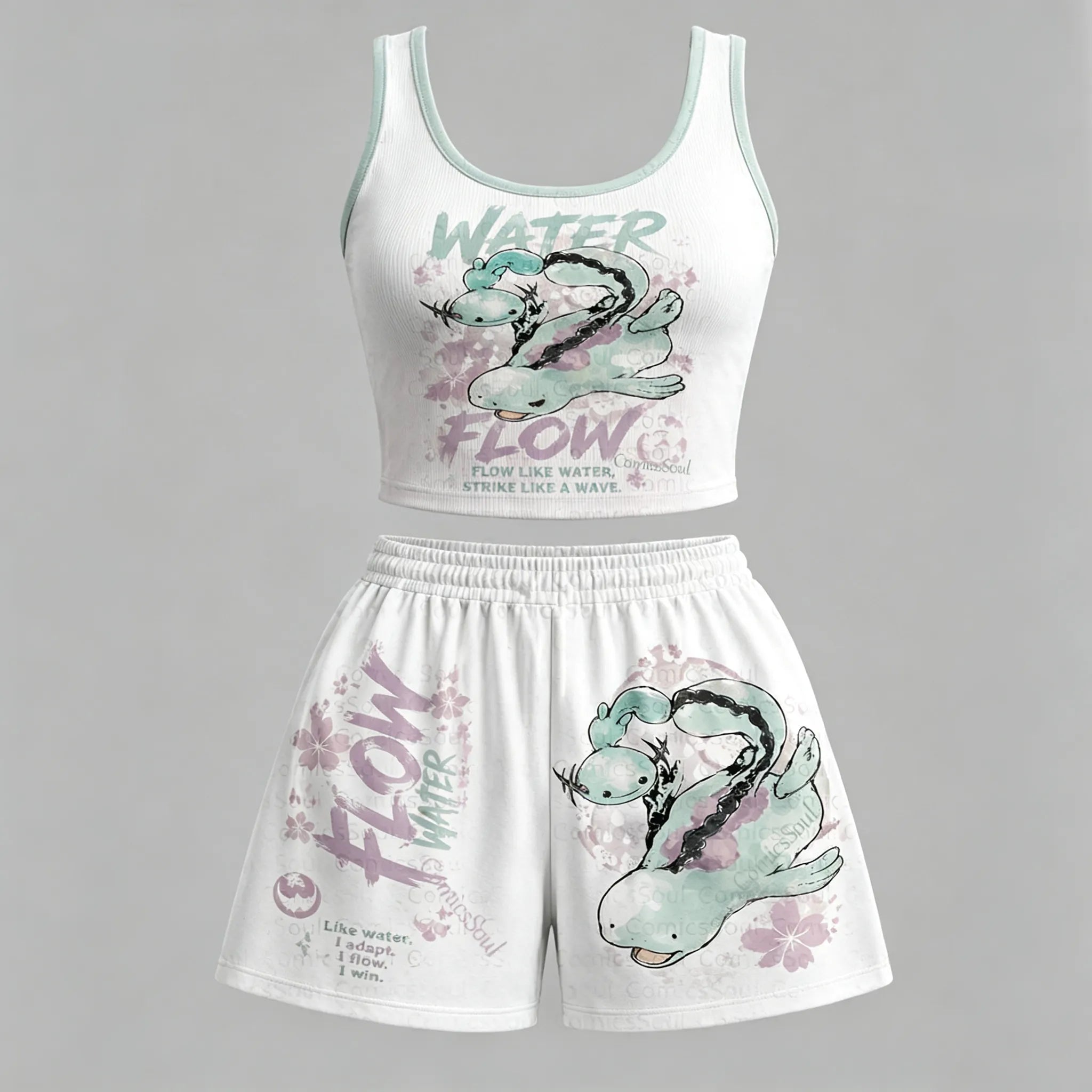 Pokémon Vest and shorts Two-Piece Set
