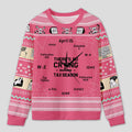 Personalized Tax Countdown Humor Ugly Sweater Office Holiday Party Gift for Accounting Pros