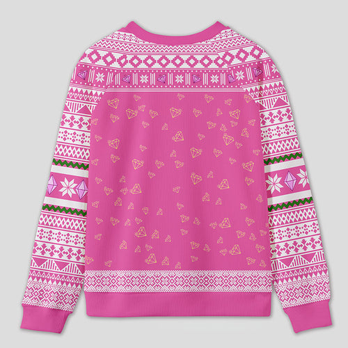 Personalized Accounting Queen Funny Ugly Sweater Office Holiday Party Gift for Finance Divas