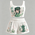 Animescollection The Apothecary Diaries Vest and shorts Two-Piece Set