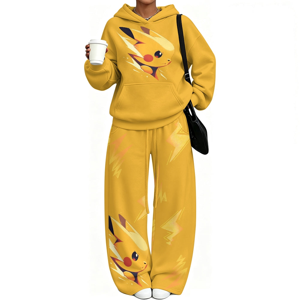 Pokémon Vintage Plush Hoodie set