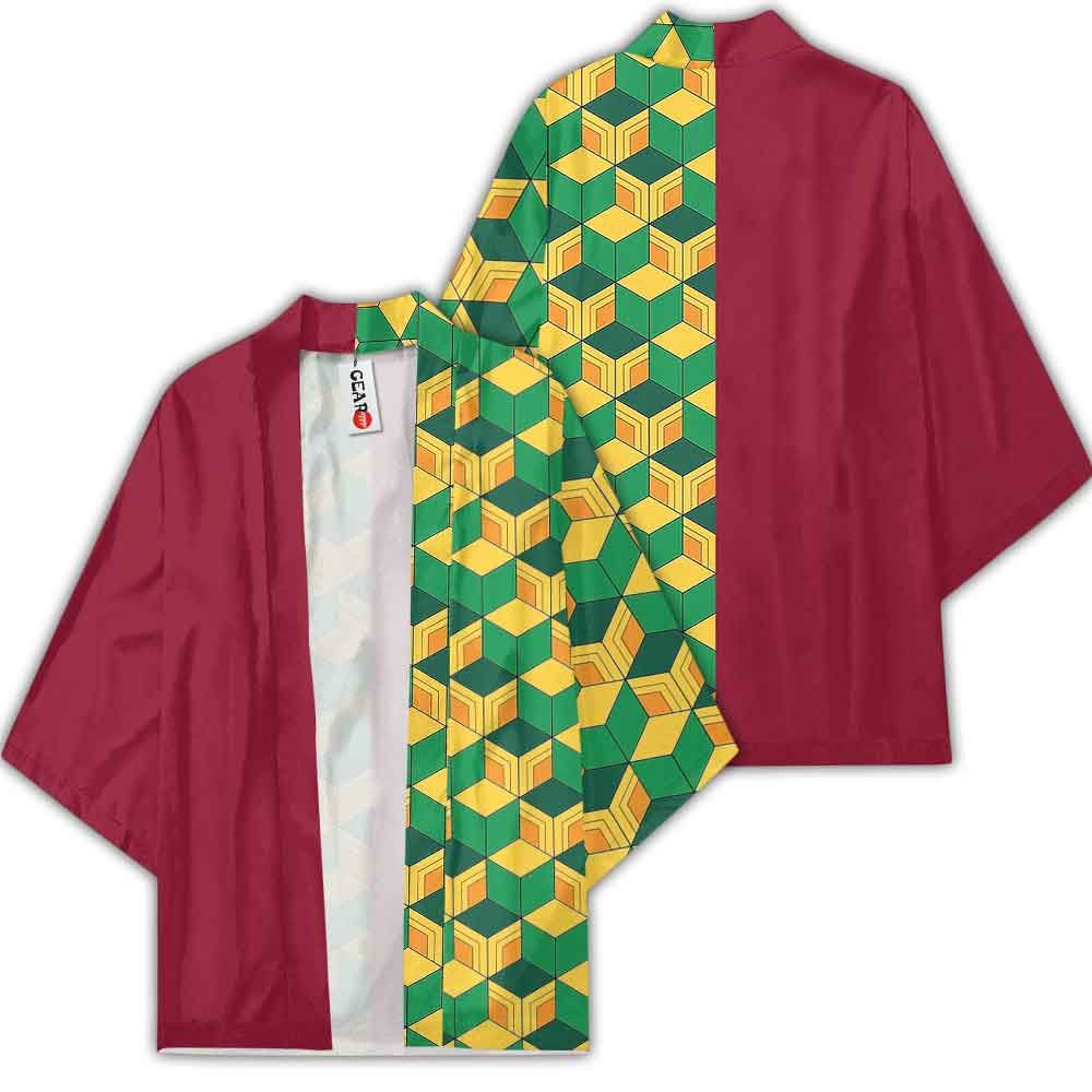 Demon Slayer Kimono - Giyuu Kimono Uniform Clothes