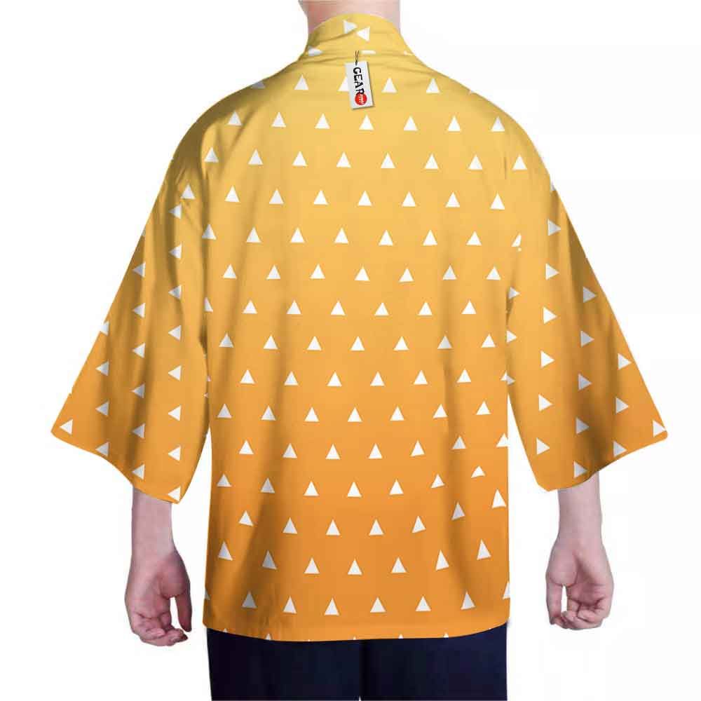Demon Slayer Kimono - Zenitsu Kimono Uniform Clothes