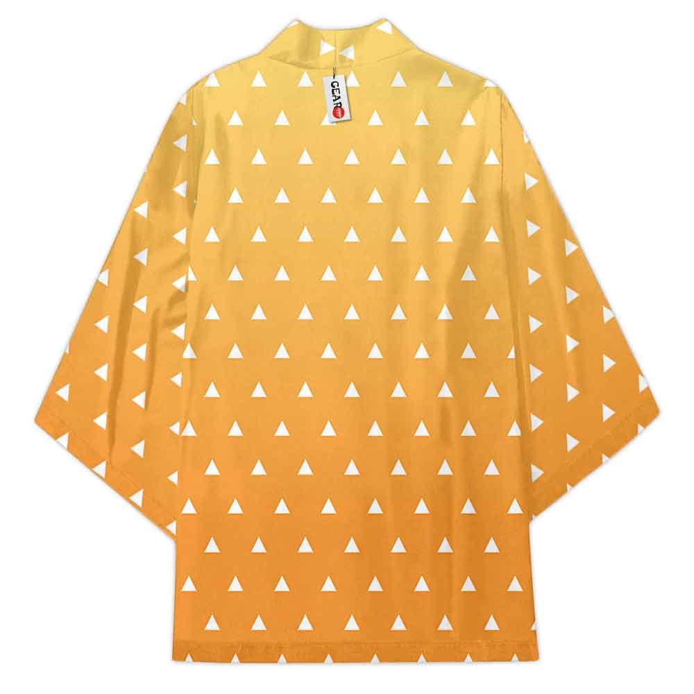 Demon Slayer Kimono - Zenitsu Kimono Uniform Clothes