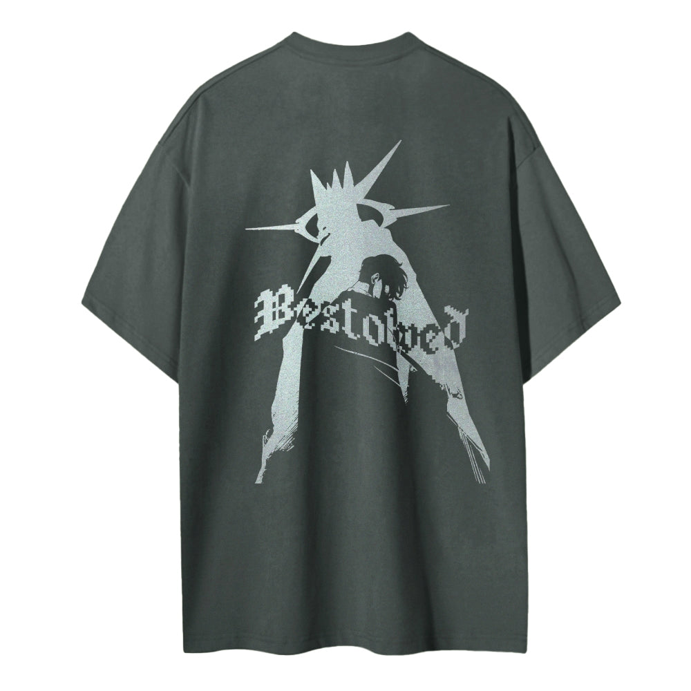 Jinwoo "Bestowed" Vintage T-Shirt | Solo Leveling