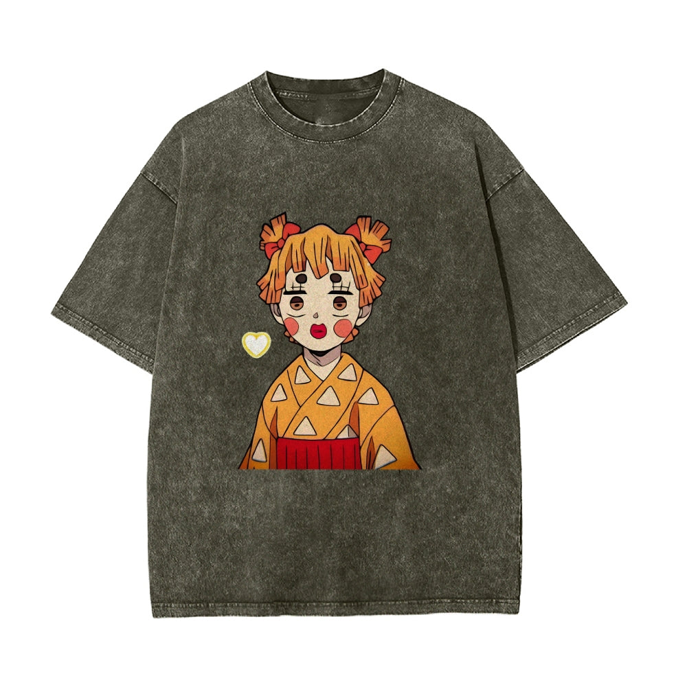 Zenitsu   Vintage Oversized T-Shirt | Demon Slayer