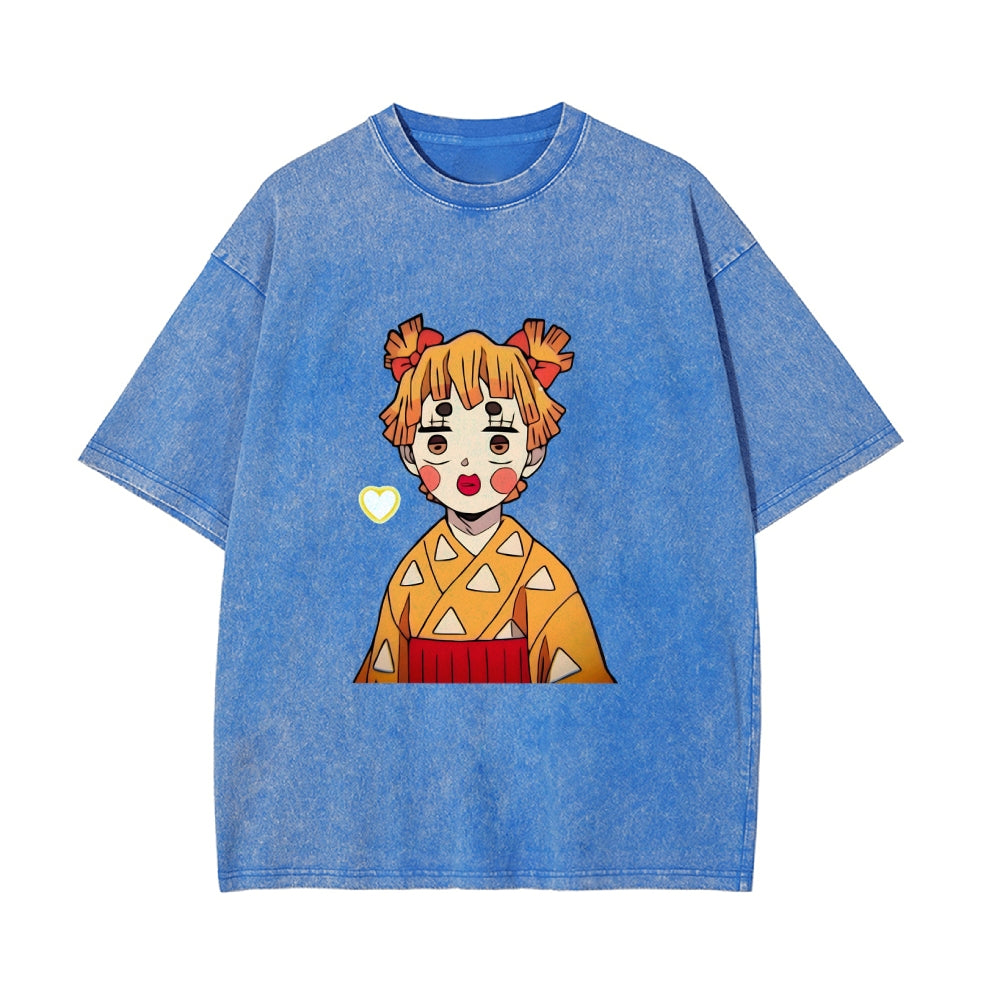 Zenitsu   Vintage Oversized T-Shirt | Demon Slayer