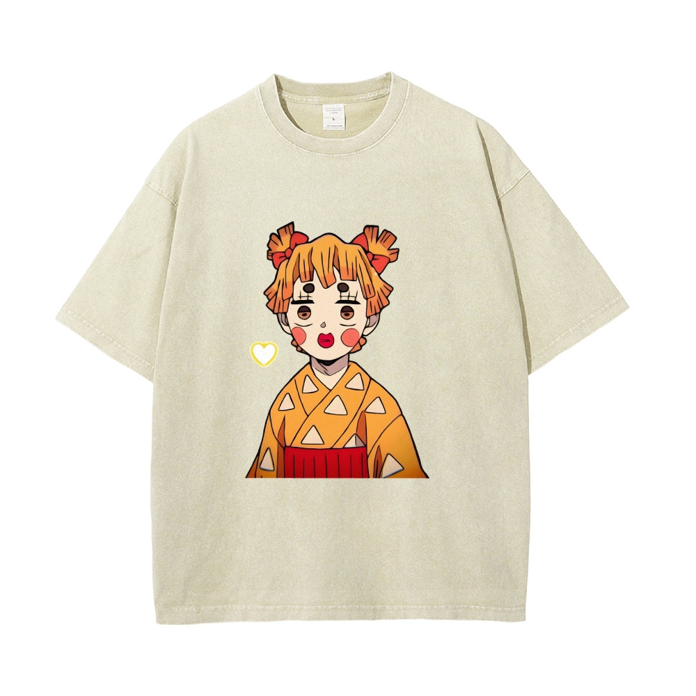 Zenitsu   Vintage Oversized T-Shirt | Demon Slayer