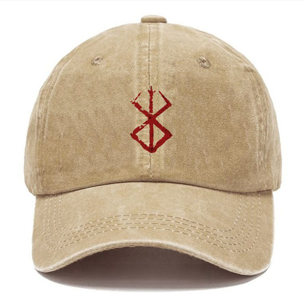 Unisex Vintage Fashion Casual Washed Hat | Berserk