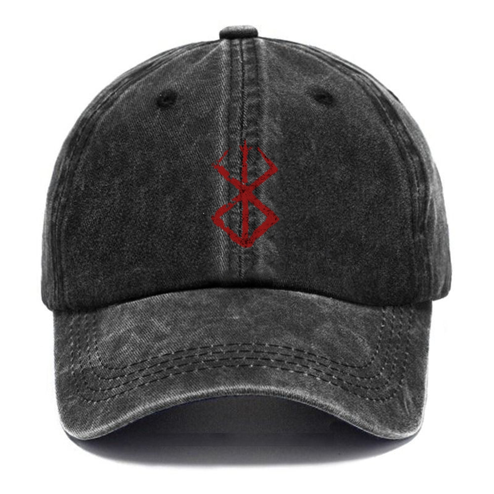 Unisex Vintage Fashion Casual Washed Hat | Berserk