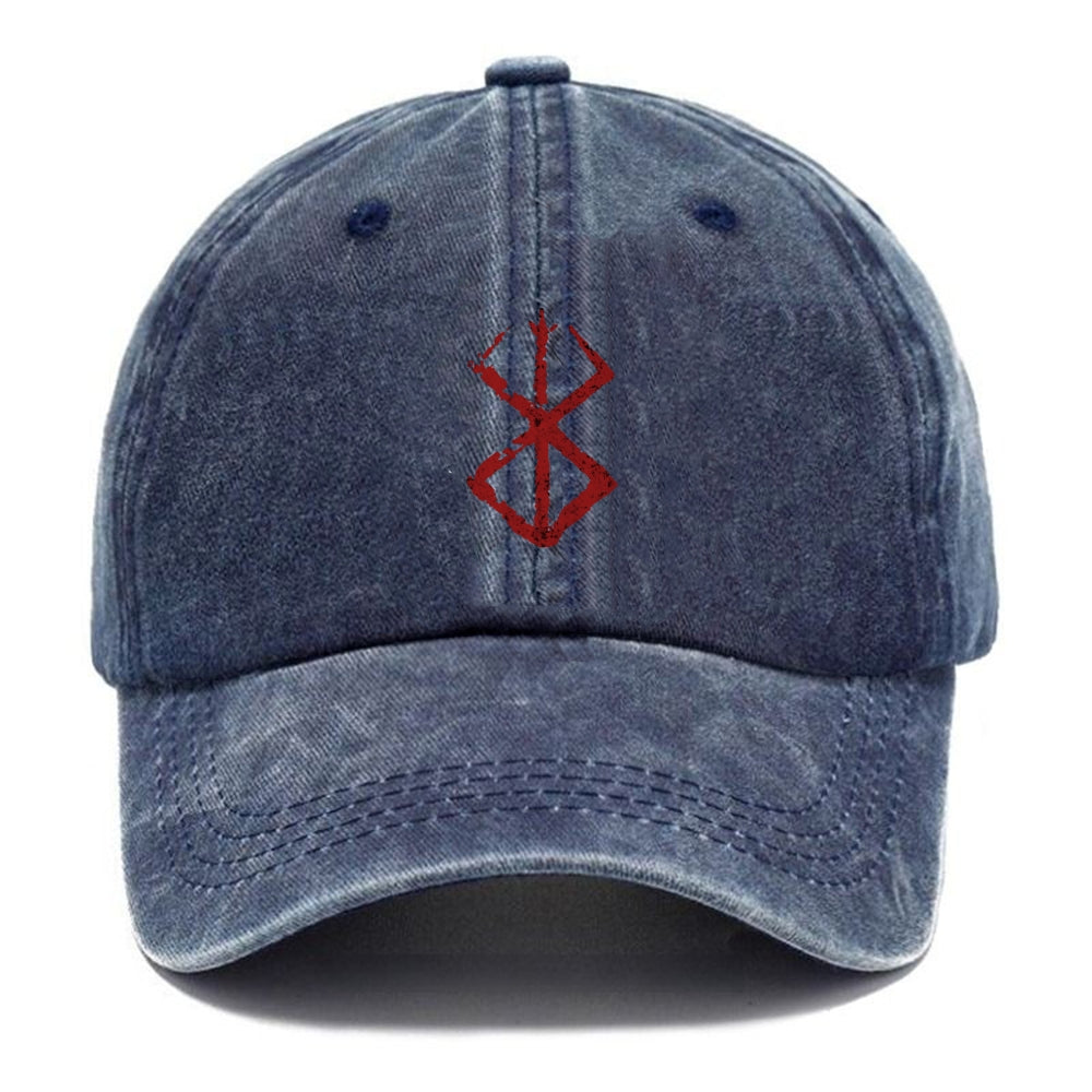 Unisex Vintage Fashion Casual Washed Hat | Berserk