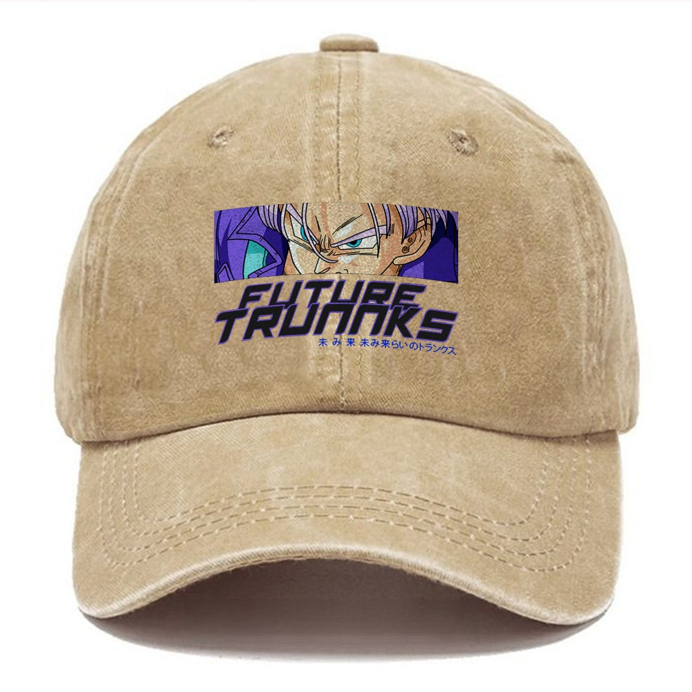 Unisex Vintage Fashion Casual Washed Hat 17 | Dragon Ball Super
