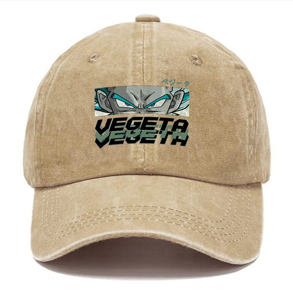 Unisex Vintage Fashion Casual Washed Hat 16 | Dragon Ball Super