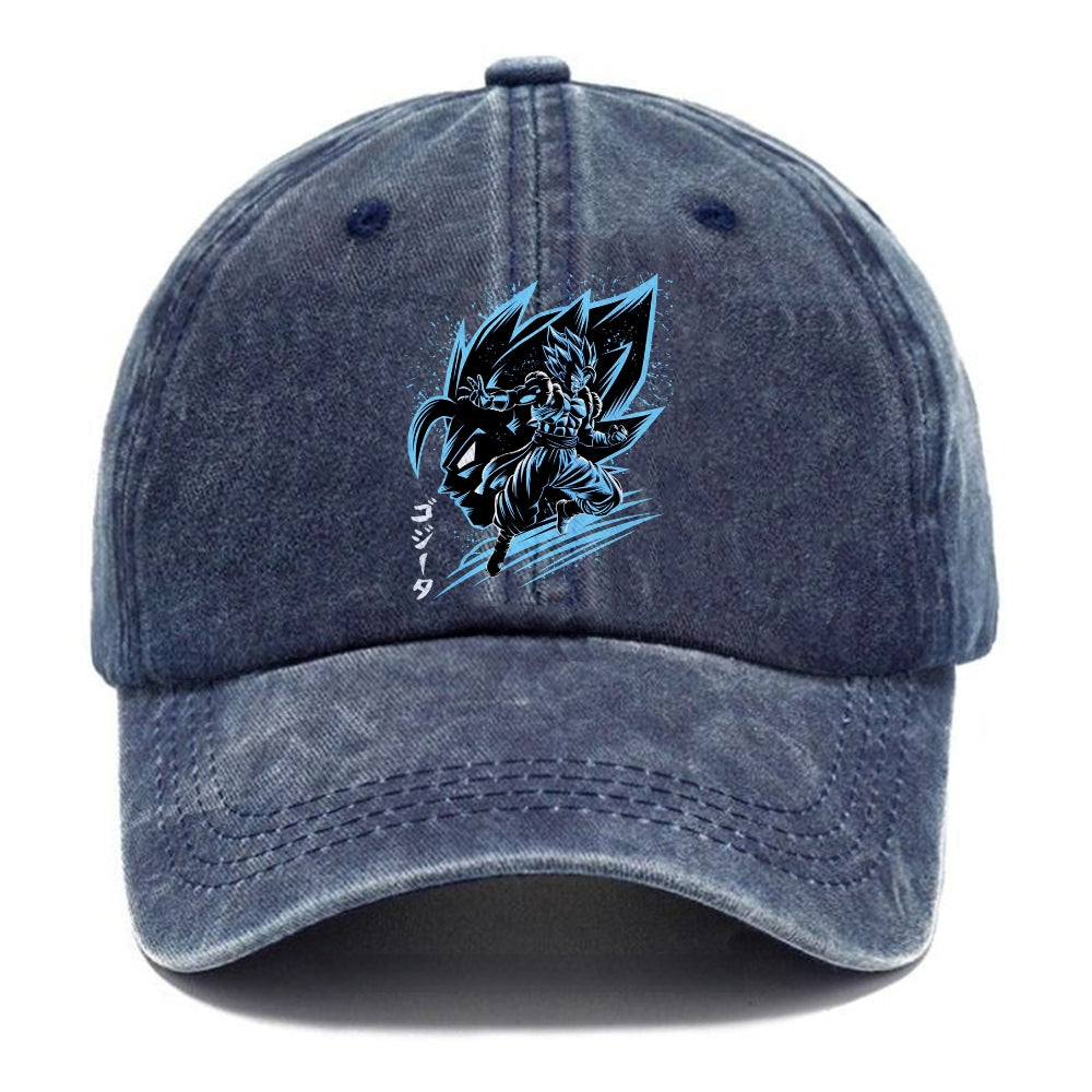 Unisex Vintage Fashion Casual Washed Hat 15 | Dragon Ball Super