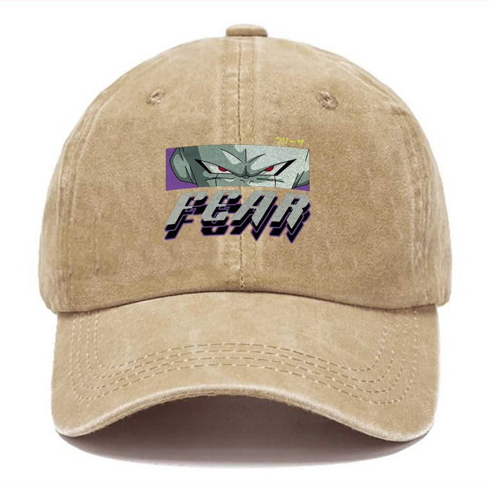Unisex Vintage Fashion Casual Washed Hat 13 | Dragon Ball Super