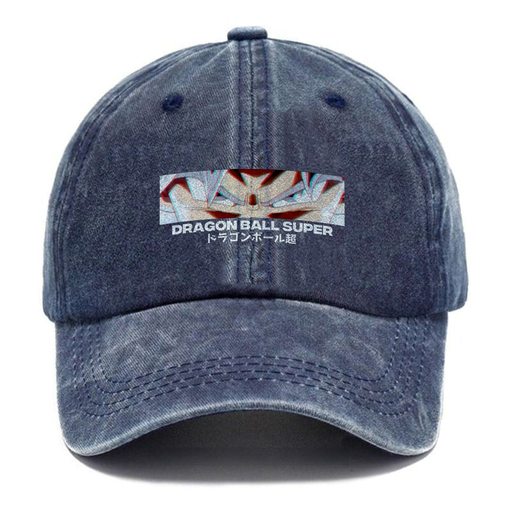 Unisex Vintage Fashion Casual Washed Hat 12 | Dragon Ball Super