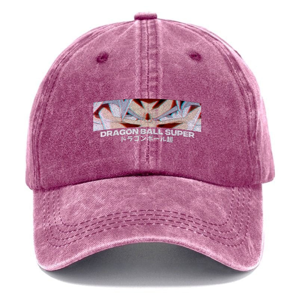 Unisex Vintage Fashion Casual Washed Hat 12 | Dragon Ball Super
