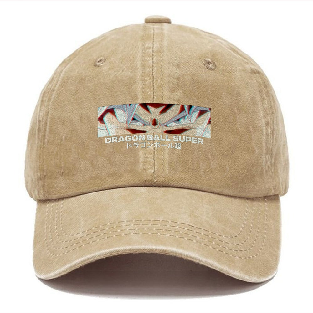 Unisex Vintage Fashion Casual Washed Hat 12 | Dragon Ball Super