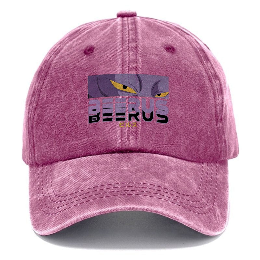 Unisex Vintage Fashion Casual Washed Hat 09 | Dragon Ball Super