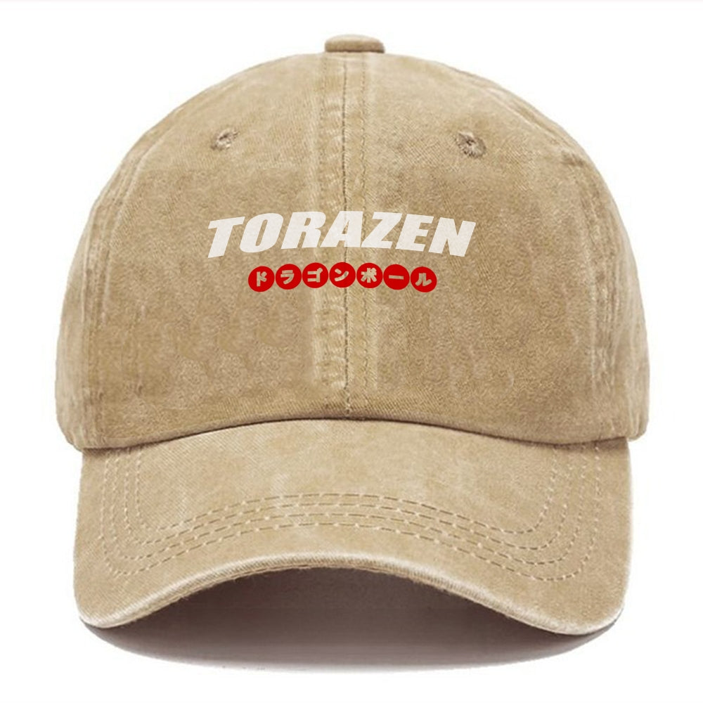 Unisex Vintage Fashion Casual Washed Hat  10 | Dragon Ball Super