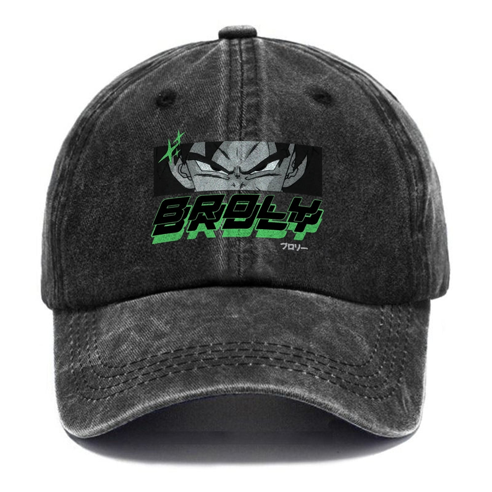 Unisex Vintage Fashion Casual Washed Hat 09  | Dragon Ball Super