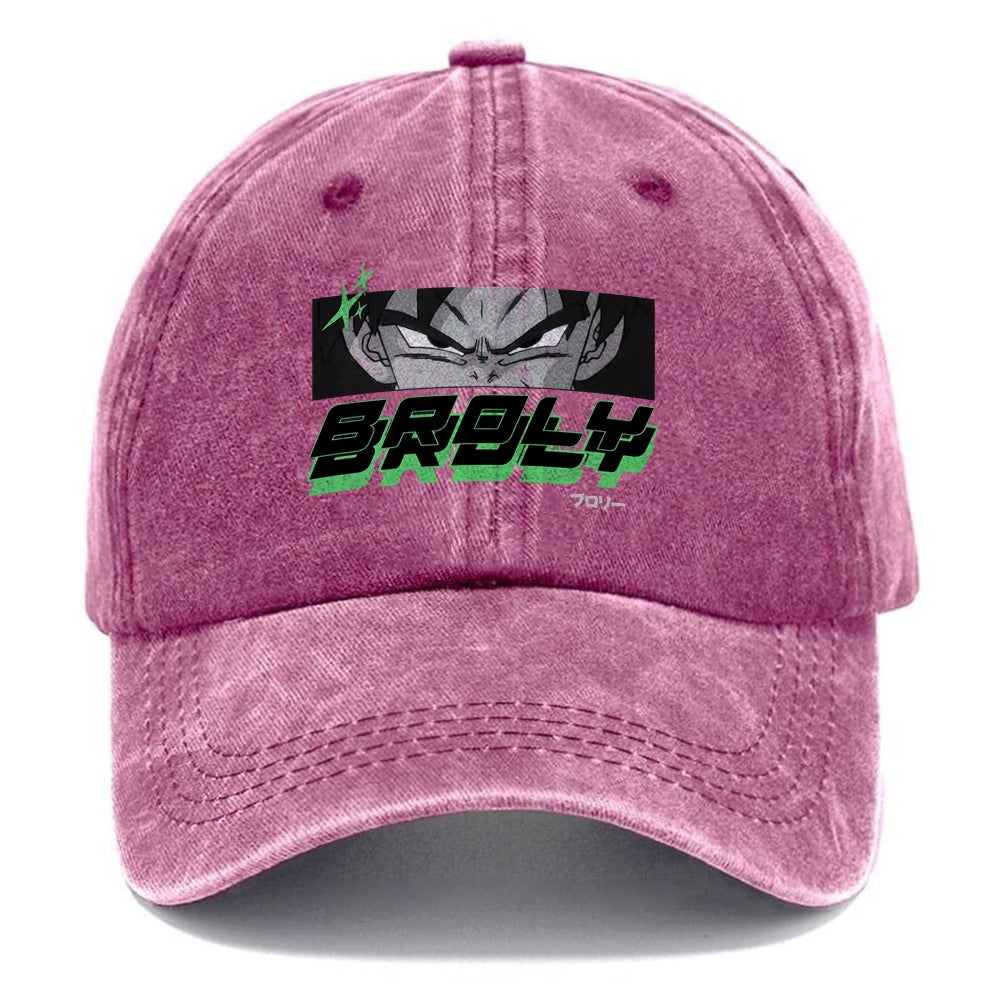Unisex Vintage Fashion Casual Washed Hat 09  | Dragon Ball Super