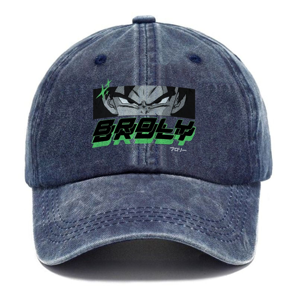 Unisex Vintage Fashion Casual Washed Hat 09  | Dragon Ball Super