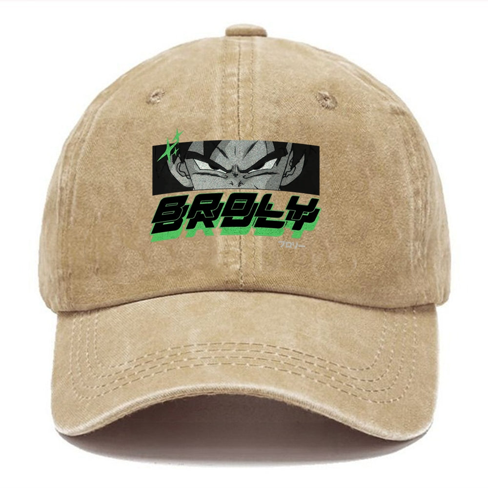 Unisex Vintage Fashion Casual Washed Hat 09  | Dragon Ball Super