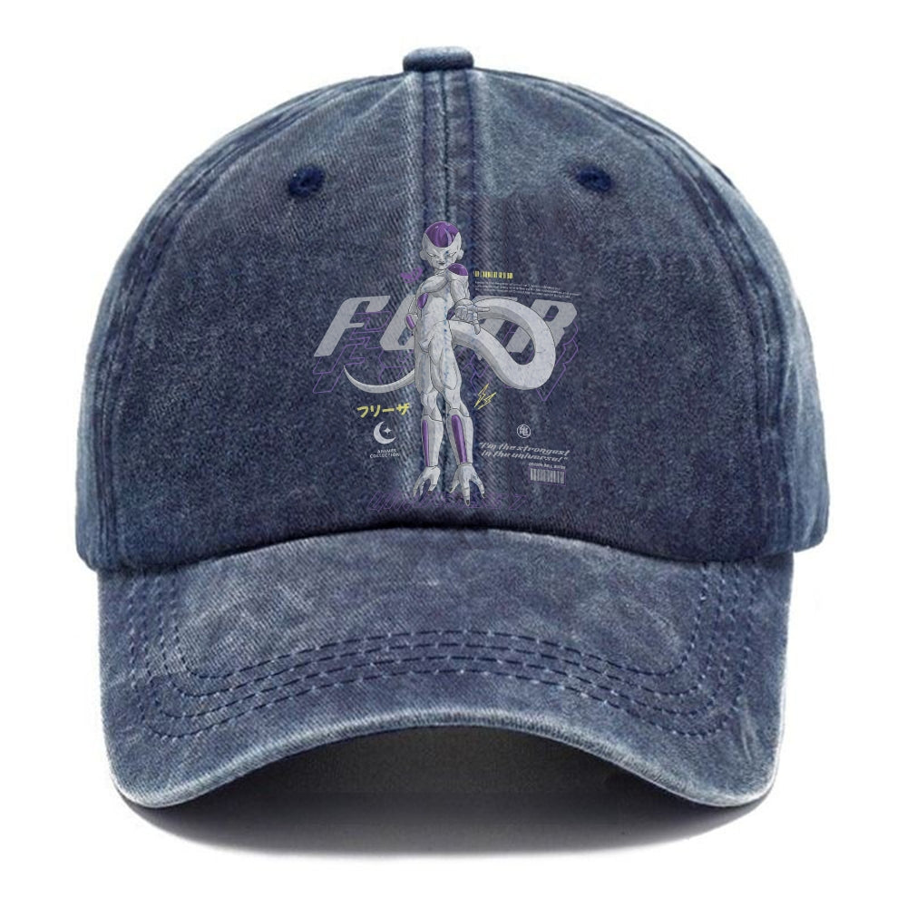 Unisex Vintage Fashion Casual Washed Hat  07 | Dragon Ball Super