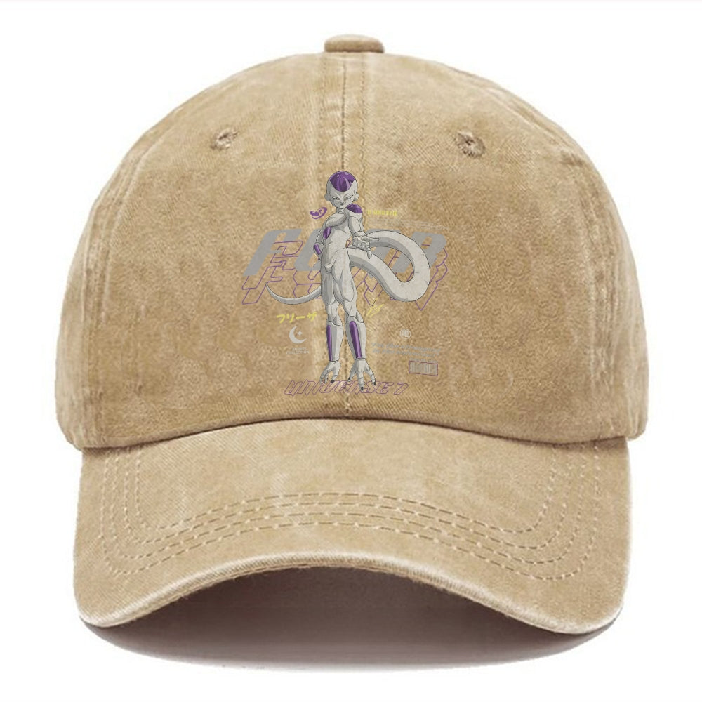 Unisex Vintage Fashion Casual Washed Hat  07 | Dragon Ball Super