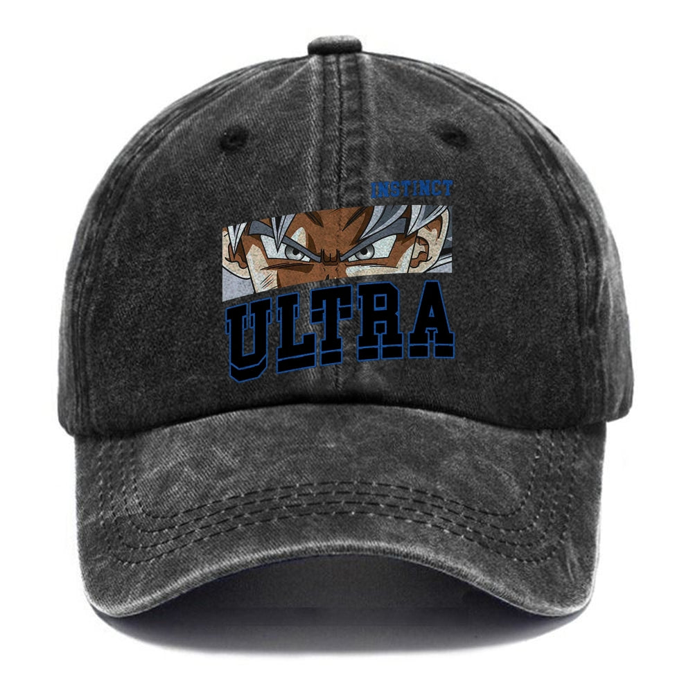 Unisex Vintage Fashion Casual Washed Hat  06 | Dragon Ball Super