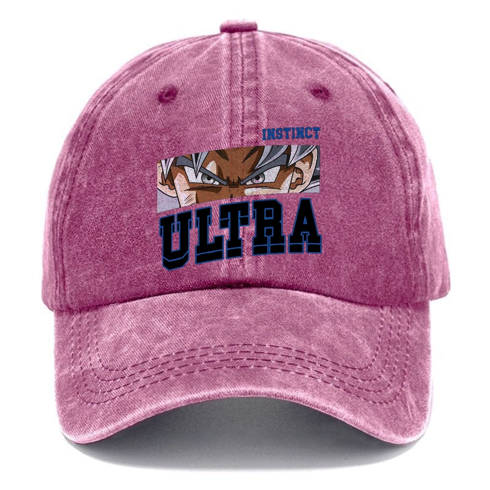 Unisex Vintage Fashion Casual Washed Hat  06 | Dragon Ball Super