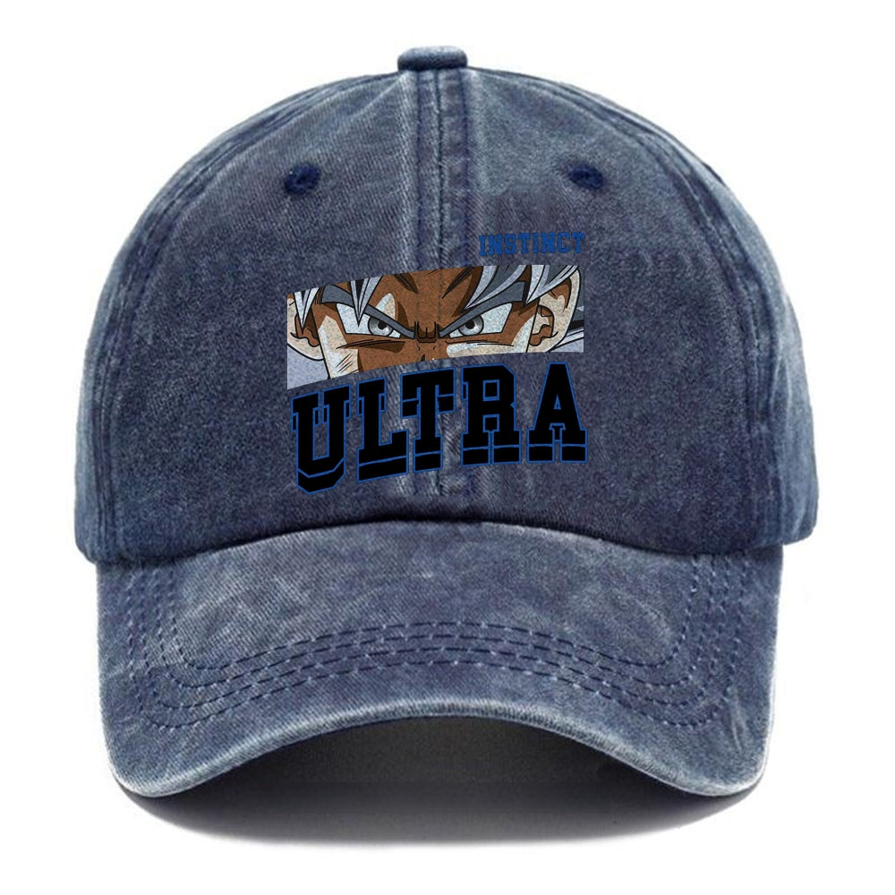 Unisex Vintage Fashion Casual Washed Hat  06 | Dragon Ball Super