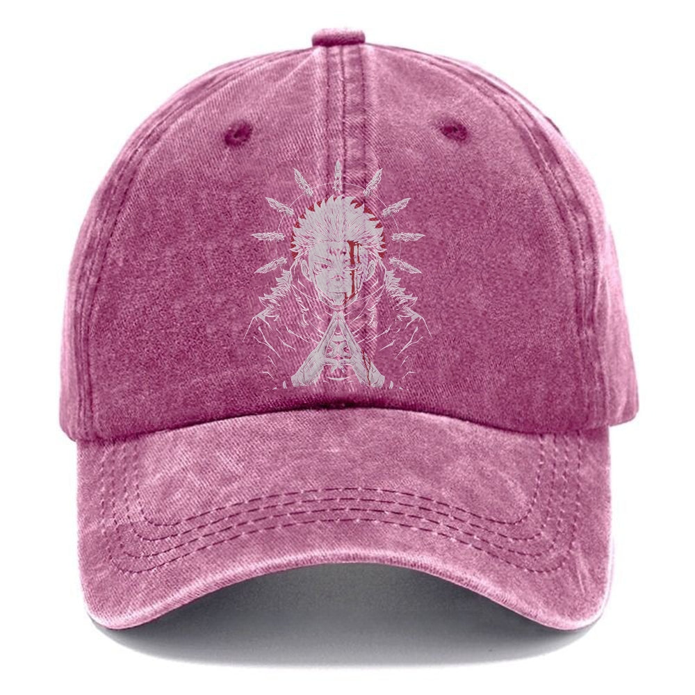 Unisex Vintage Fashion Casual Washed Hat 03 | Jujutsu Kaisen