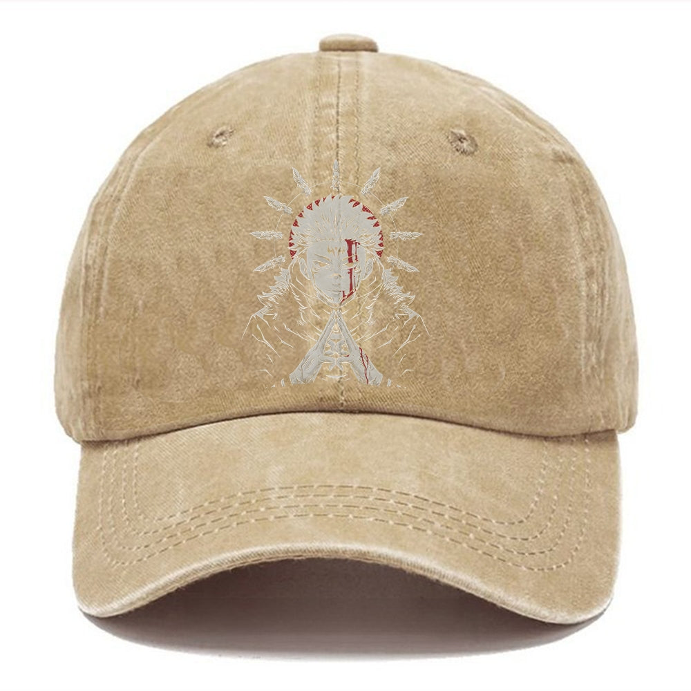 Unisex Vintage Fashion Casual Washed Hat 03 | Jujutsu Kaisen