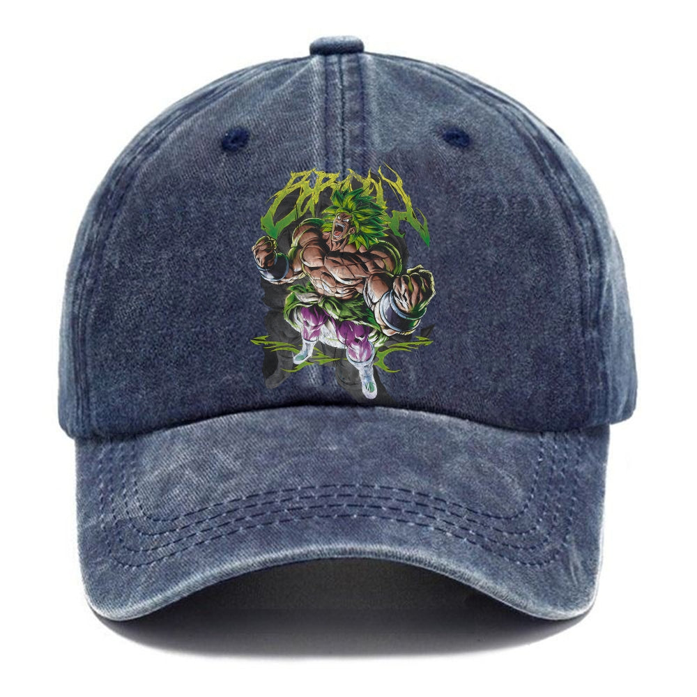 Unisex Vintage Fashion Casual Washed Hat 05 | Dragon Ball Super