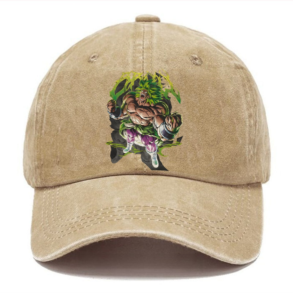 Unisex Vintage Fashion Casual Washed Hat 05 | Dragon Ball Super