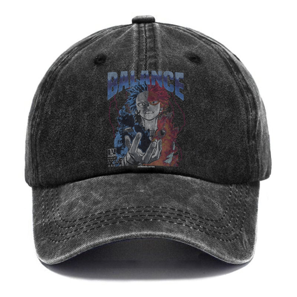 Unisex Vintage Fashion Casual Washed Hat 02 | My Hero Academia