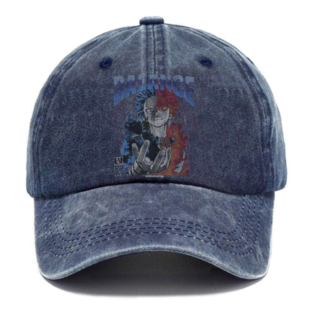 Unisex Vintage Fashion Casual Washed Hat 02 | My Hero Academia