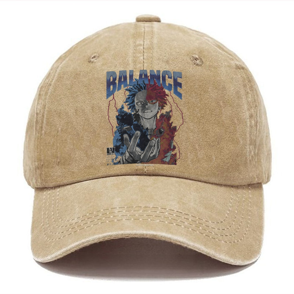 Unisex Vintage Fashion Casual Washed Hat 02 | My Hero Academia