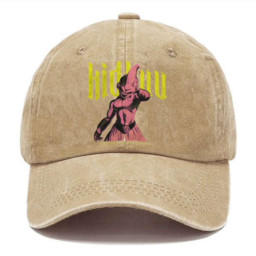 Unisex Vintage Fashion Casual Washed Hat 02 | Dragon Ball Super