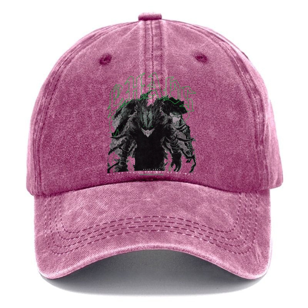 Unisex Vintage Fashion Casual Washed Hat | My Hero Academia