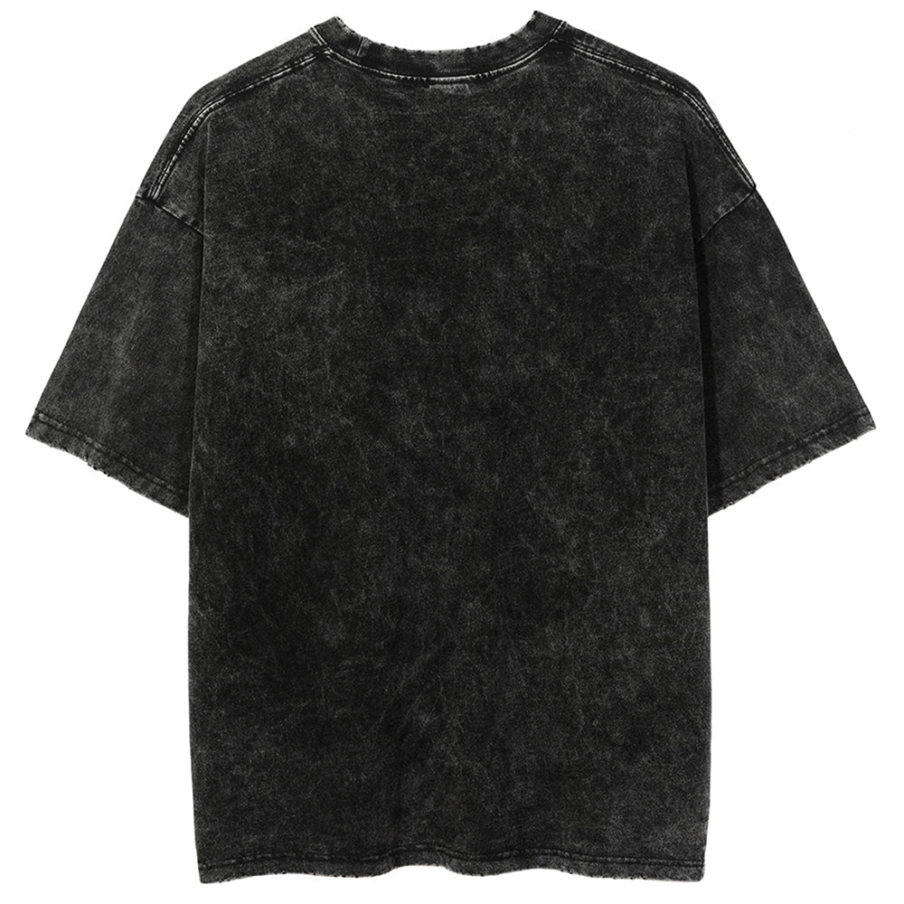 Unisex Vintage Washed T-shirt Demon Slayer