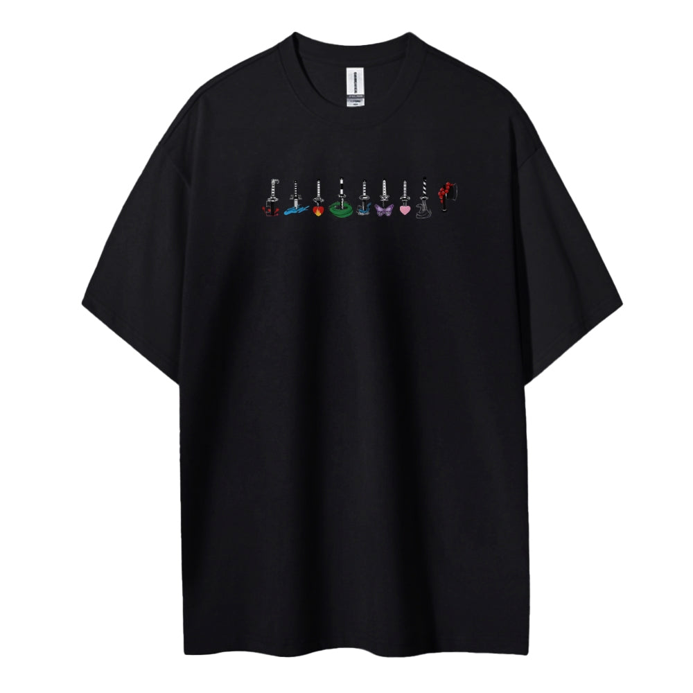 Demon Slayer Cotton Unisex Round Neck Anime T-shirt