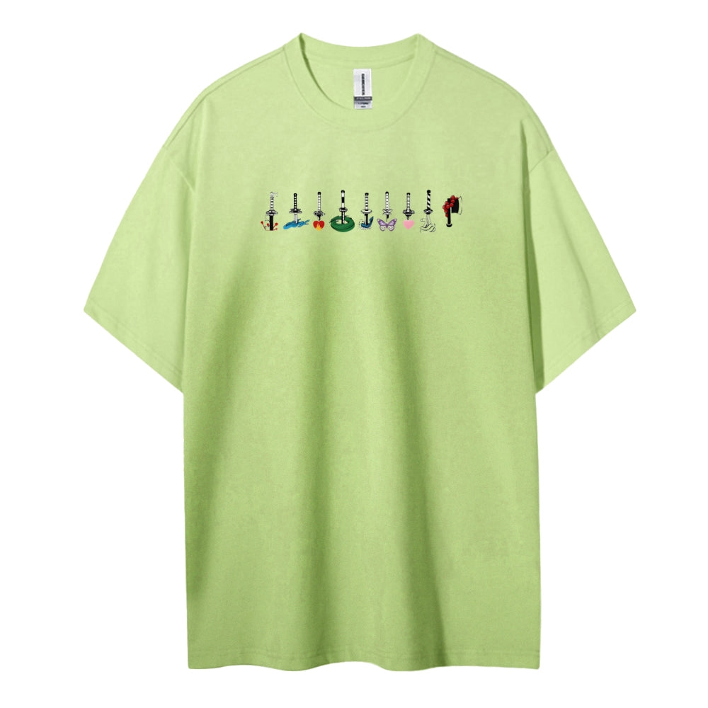 Demon Slayer Cotton Unisex Round Neck Anime T-shirt