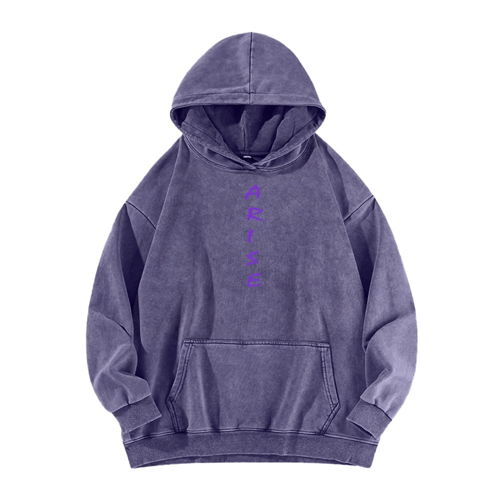 Casual Washed Hoodie ARISE