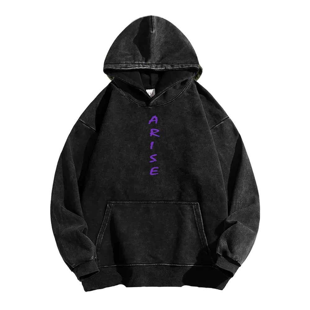 Casual Washed Hoodie ARISE