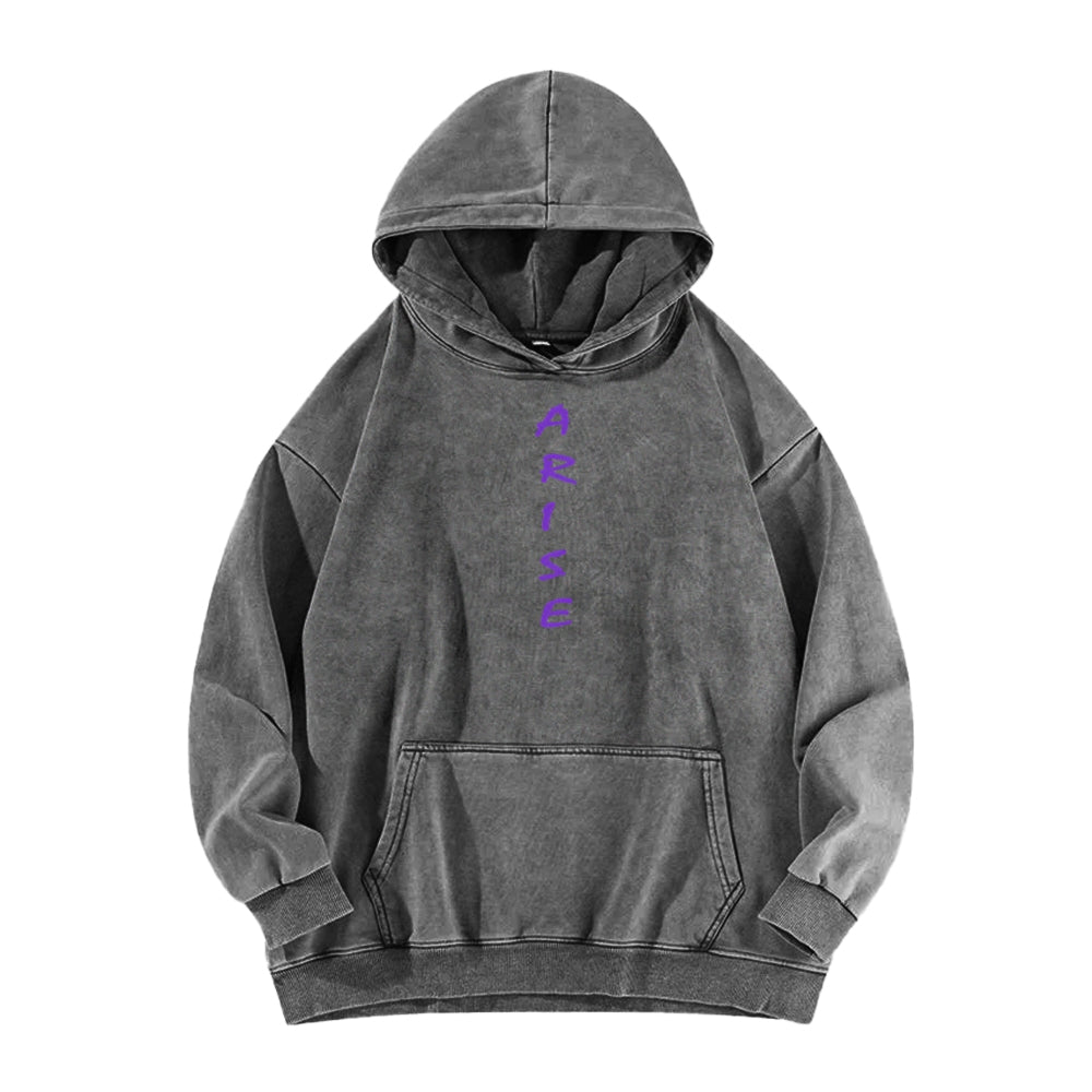 Casual Washed Hoodie ARISE