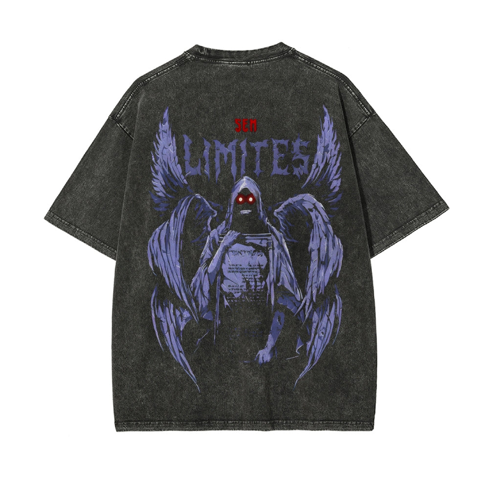 Vintage Oversized T-Shirt Solo-leveling